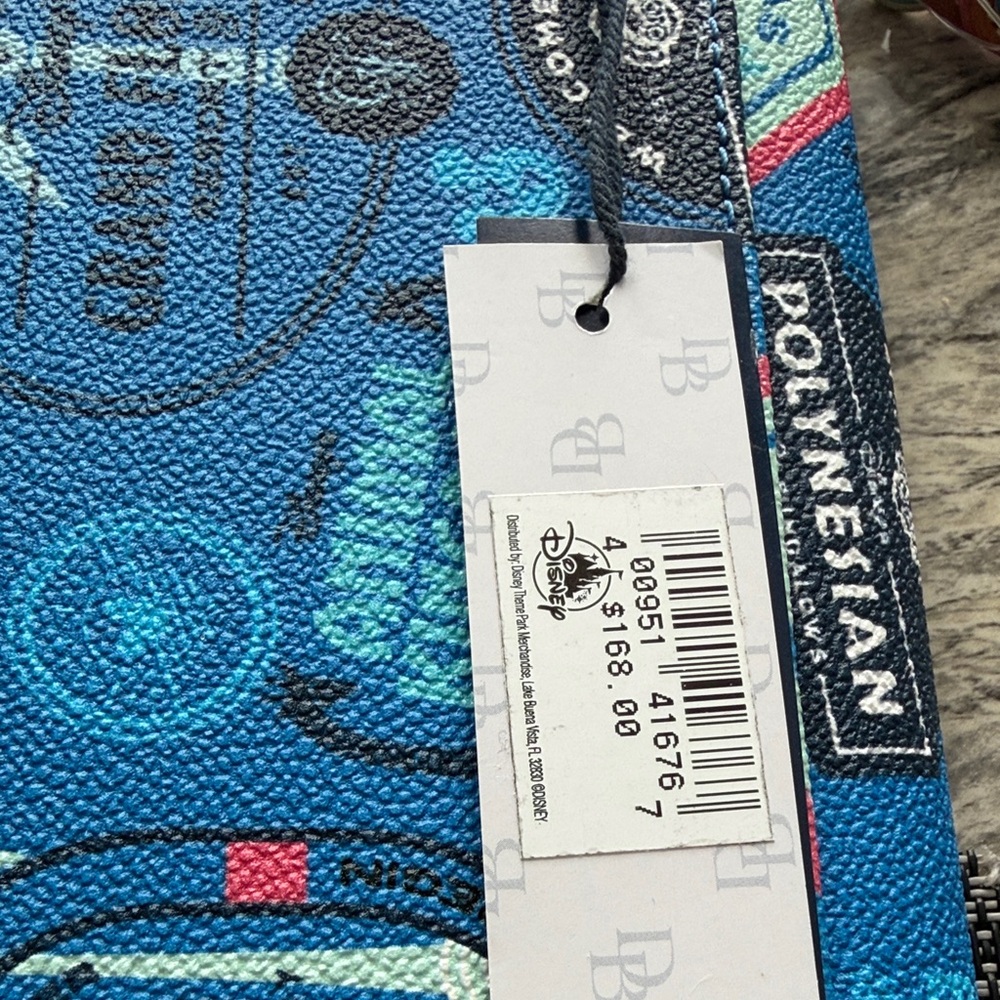 Dooney & Bourke Disney vacation Graphic wallet/ Wristlet - Picture 3 of 5